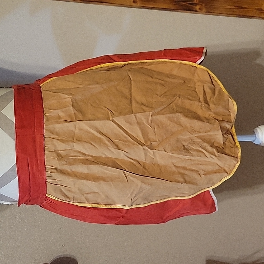 Vintage handmade Scalloped edge Mini Apron